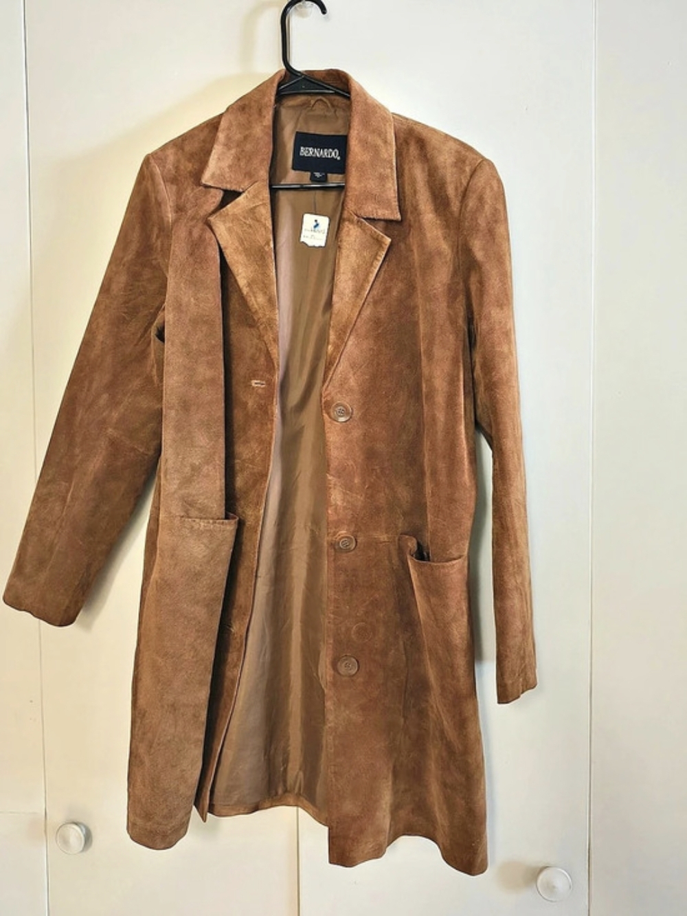 Bernardo Brown Longline Coat NWT